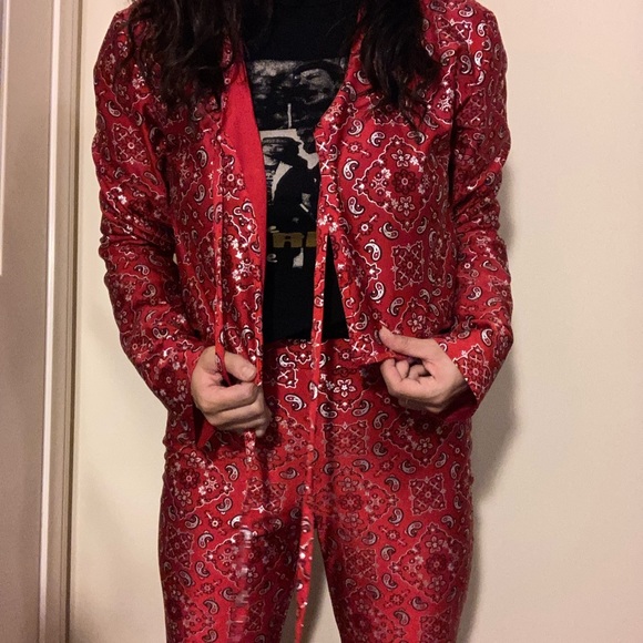LUCKY CRIMINAL Crazy Paisley Set (sold out) - Picture 2 of 5